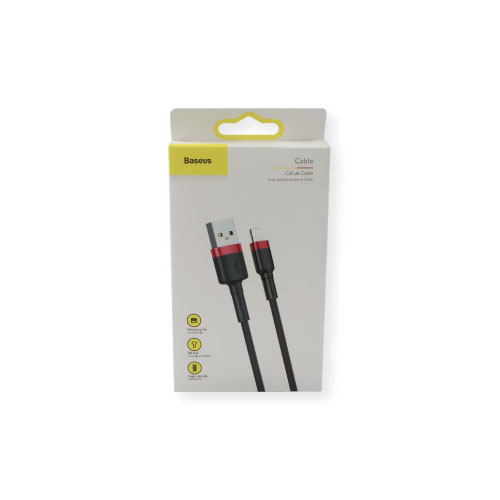 Baseus Cafule Cable- Iphone - red/black
